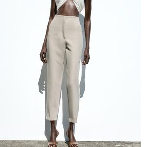 Zara Pants With A High Waist